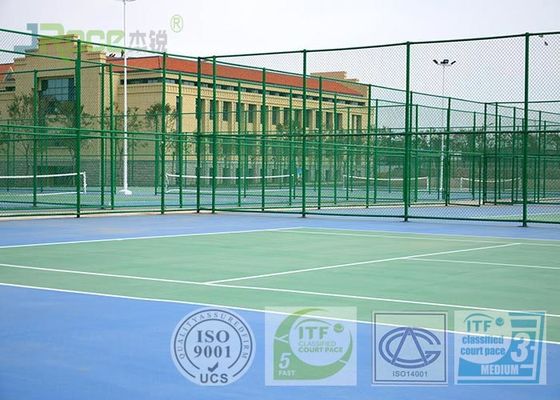 Environmental All Weather Tennis Courts , Backyard Multi Sport Court Flooring